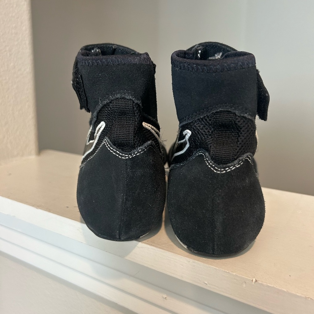 Nike Speed Sweep Wrestling Shoes Black 366683-001 High Top Lace Mens Size 9.5 - Picture 6 of 9